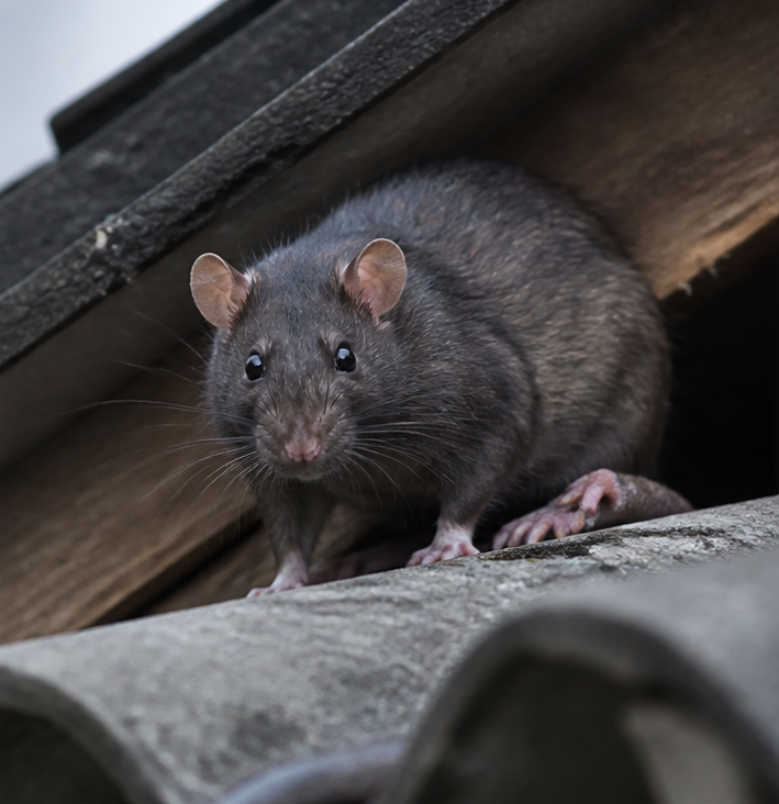 Roof rat (Rattus rattus) — the climbing black rat that nests in Melbourne roof voids